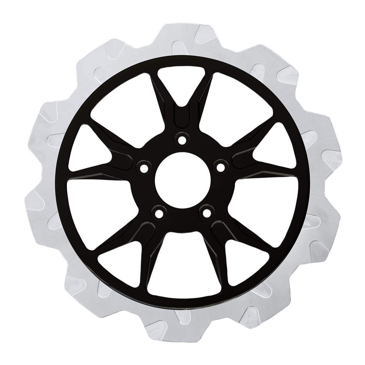 Oversized 13" Crown Cut Front Rotors