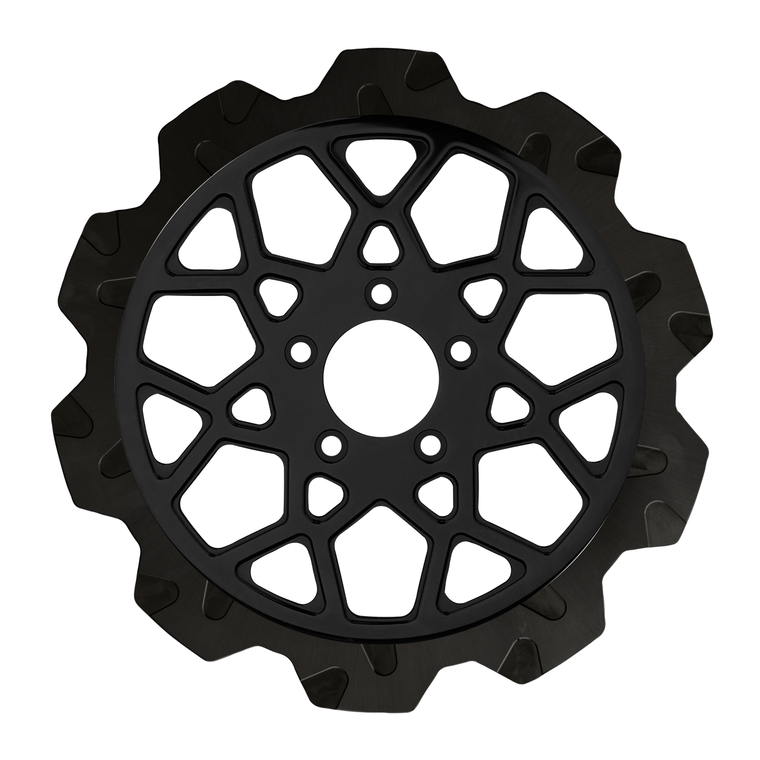 Oversized 13" Crown Cut Front Rotors