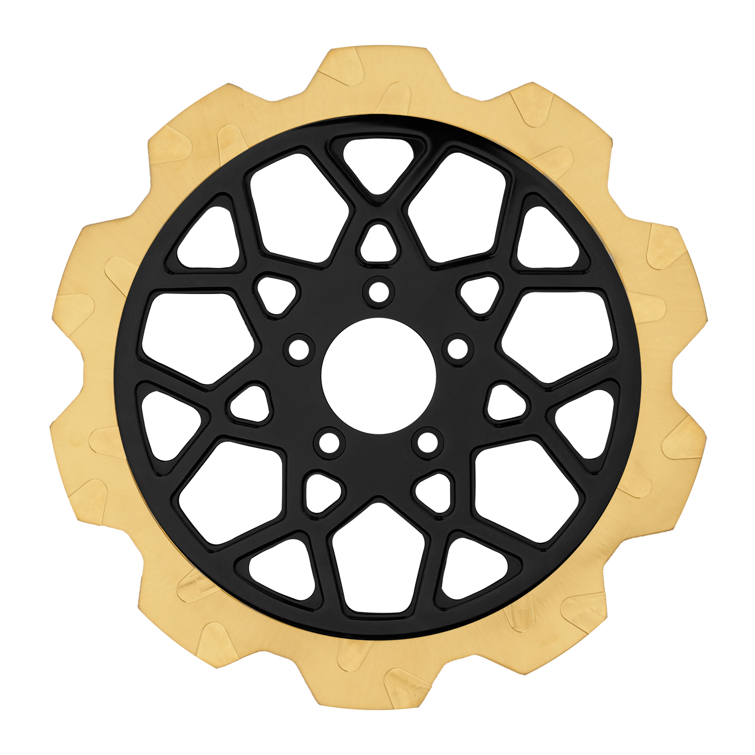 Oversized 13" Crown Cut Front Rotors