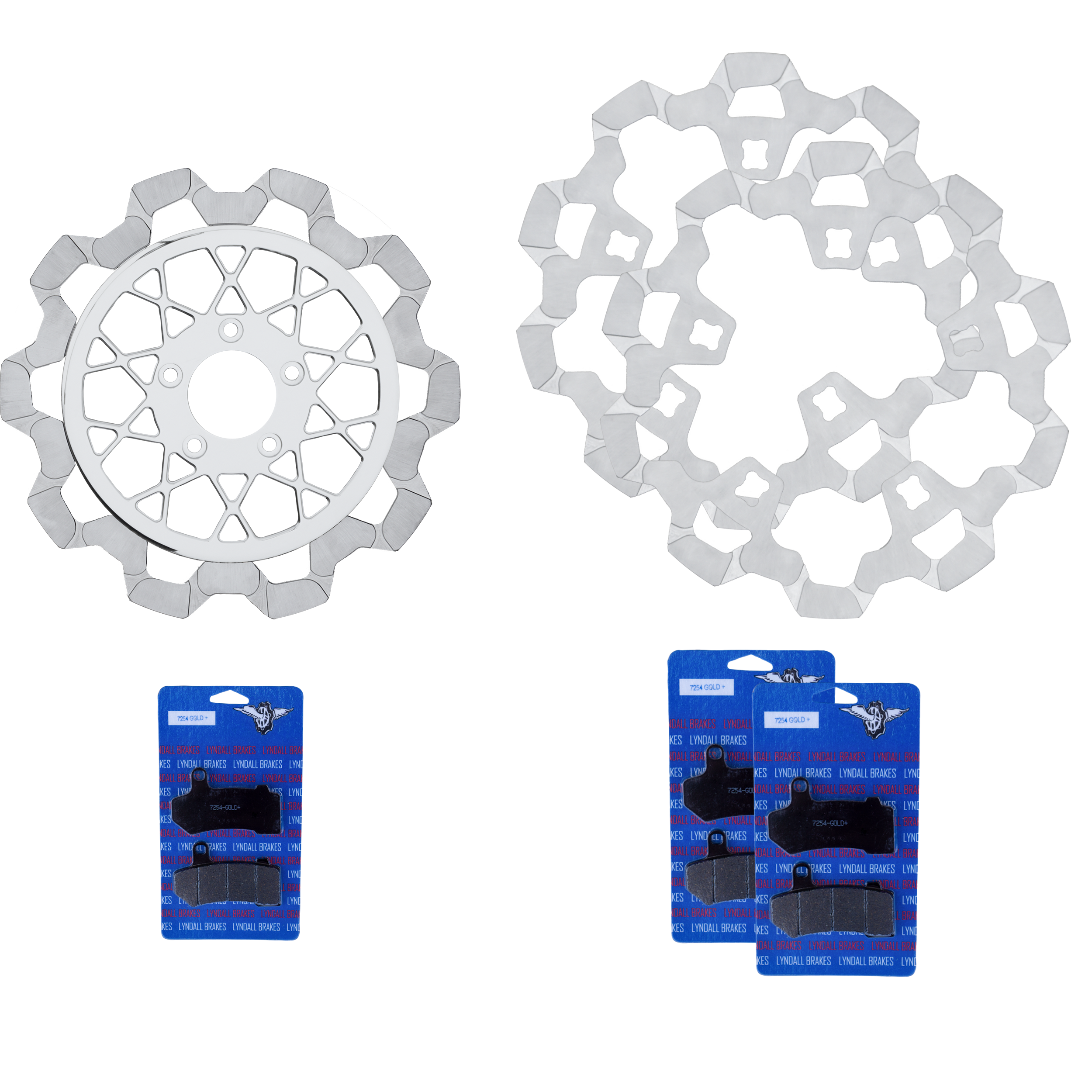 14'-23' Touring Front and Rear Rotor Kit