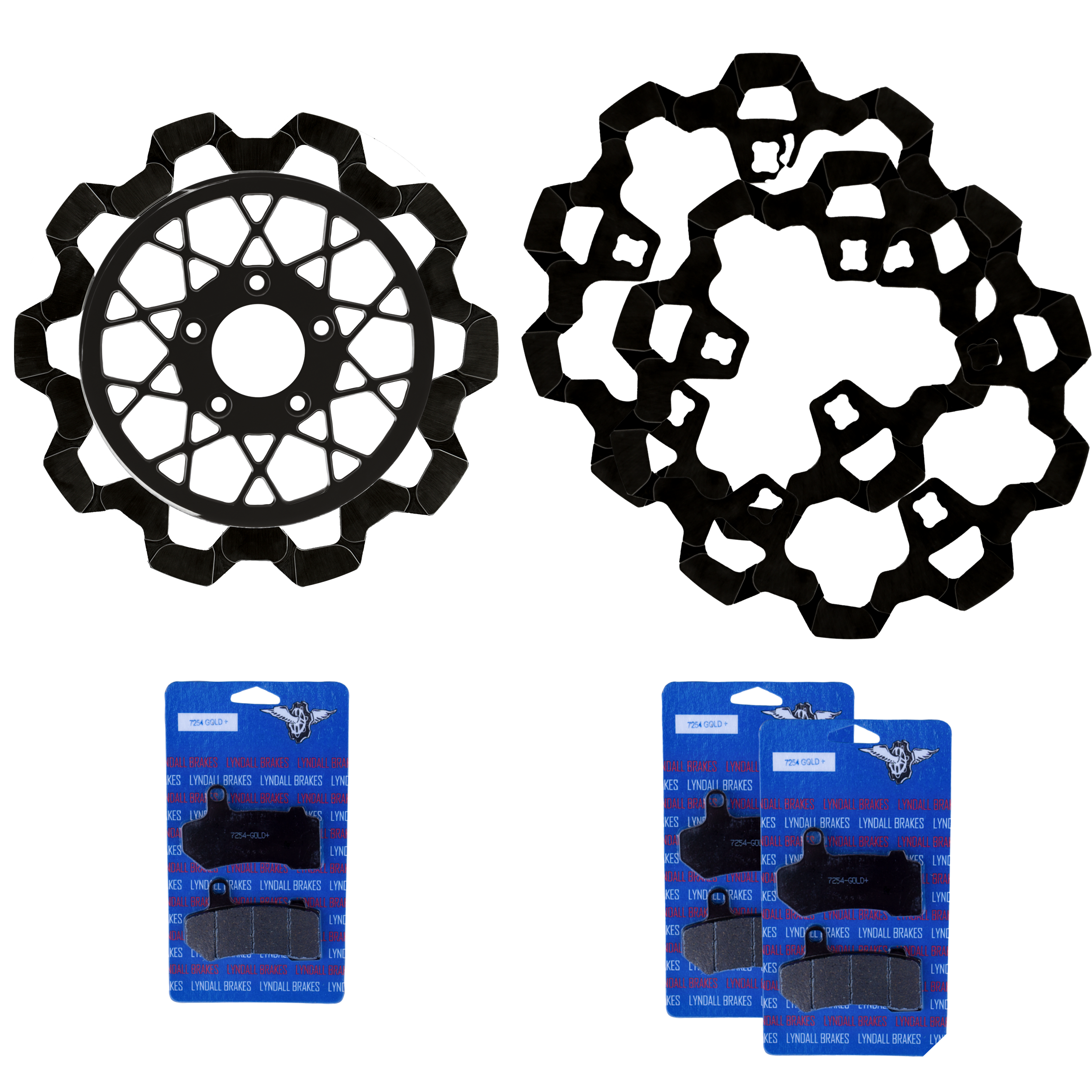 14'-23' Touring Front and Rear Rotor Kit