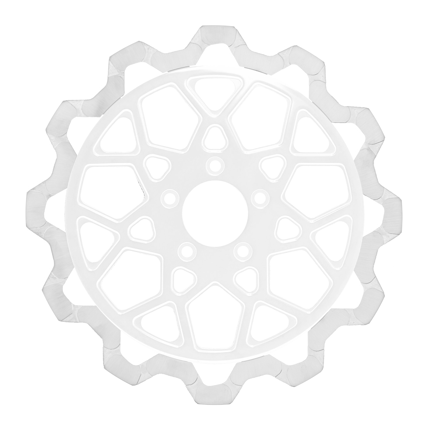Oversized 13" Bow-Tie Front Rotors