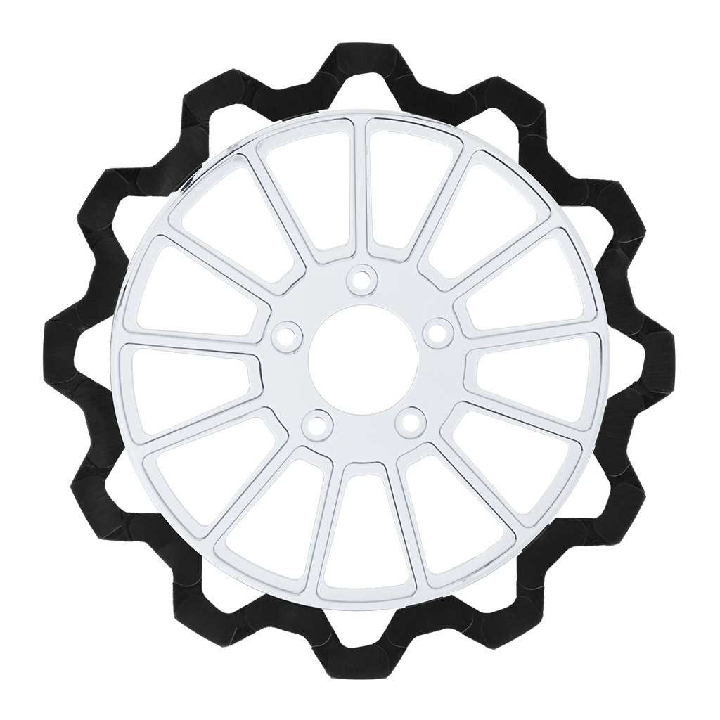 Oversized 13" Bow-Tie Front Rotors