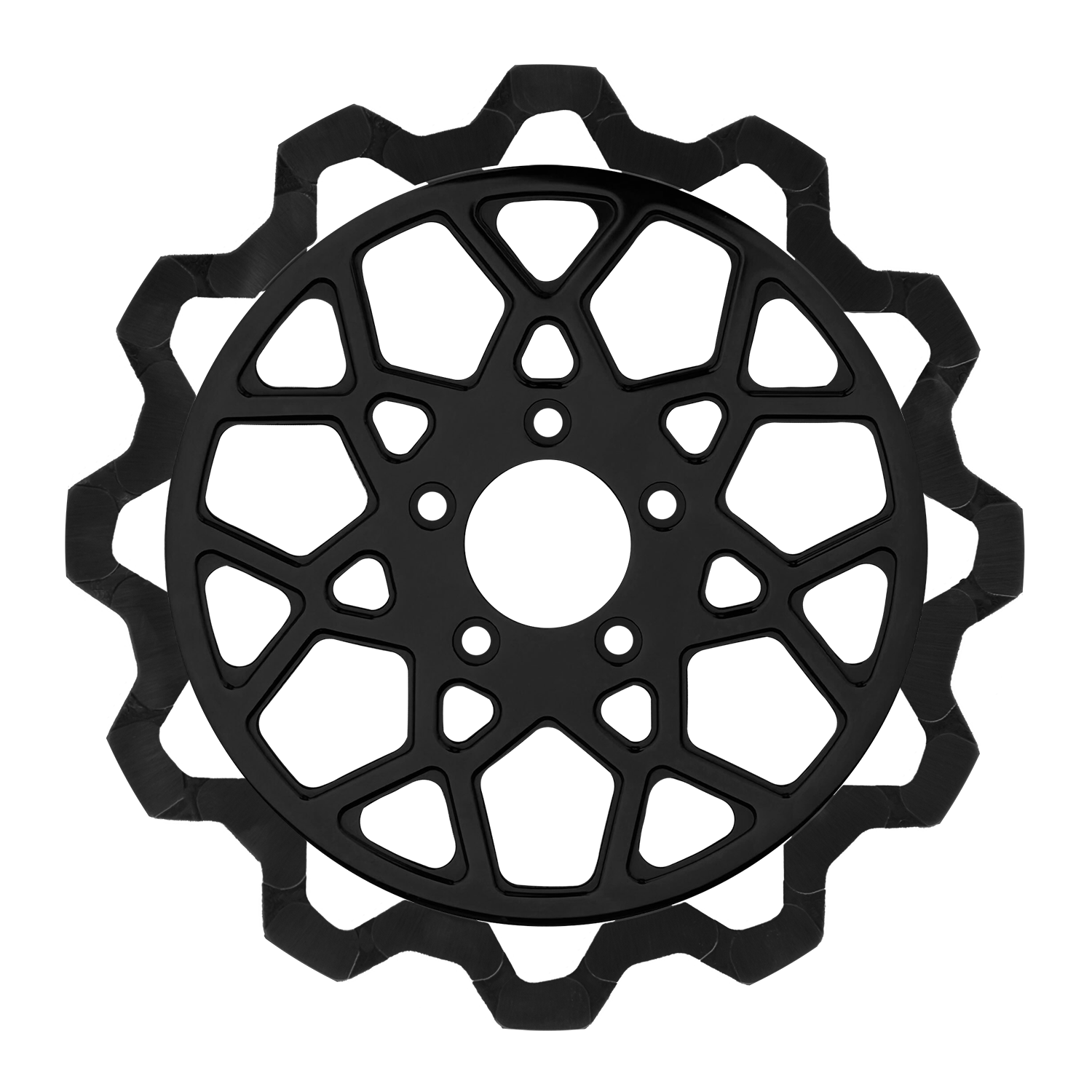 Oversized 13" Bow-Tie Front Rotors