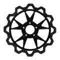 Oversized 13" Bow-Tie Front Rotors