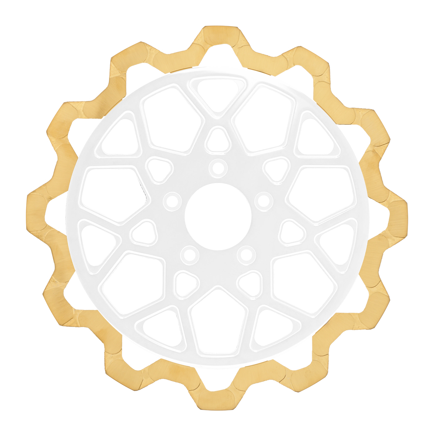 Oversized 13" Bow-Tie Front Rotors