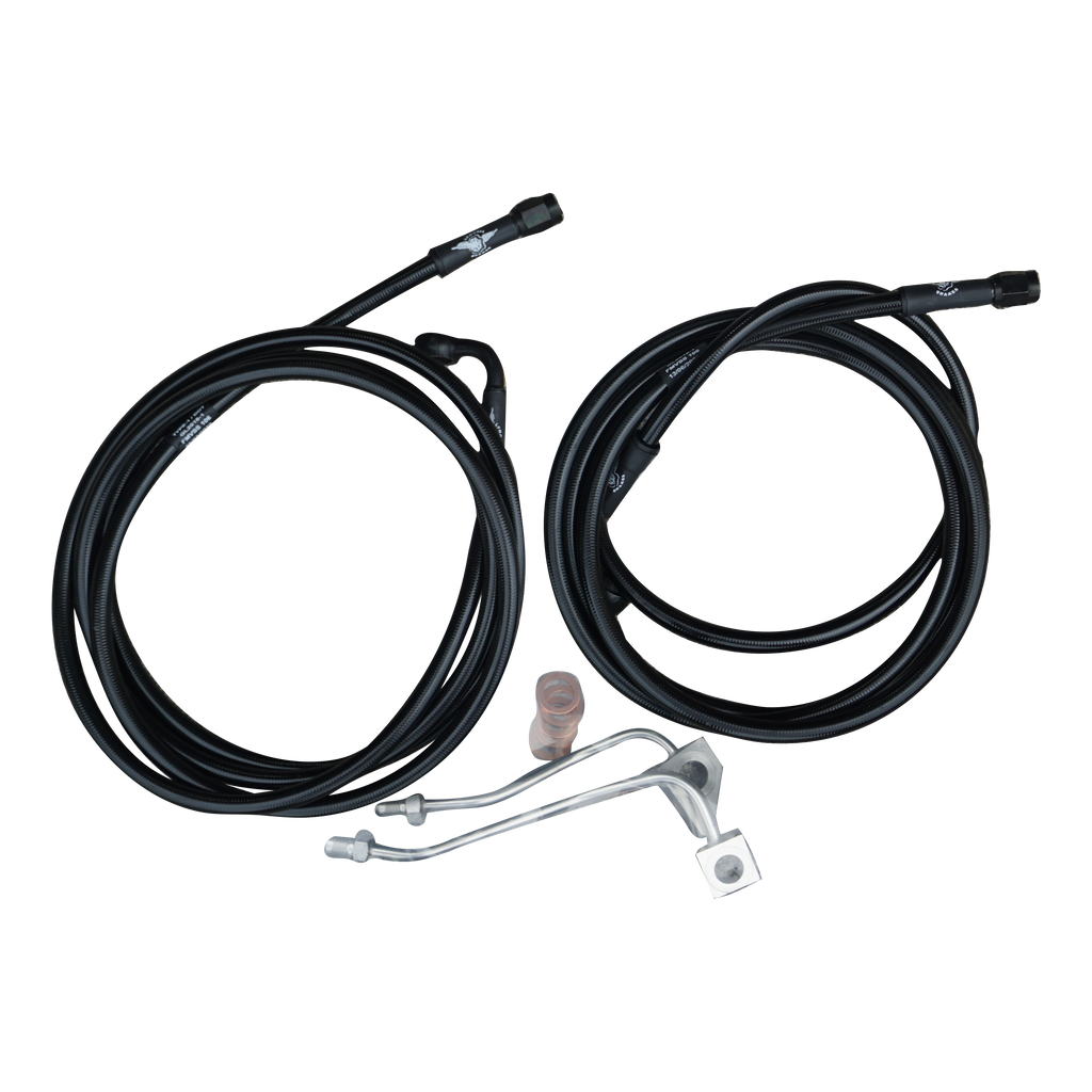 Touring Steel Braided Brake Line Kits for ABS