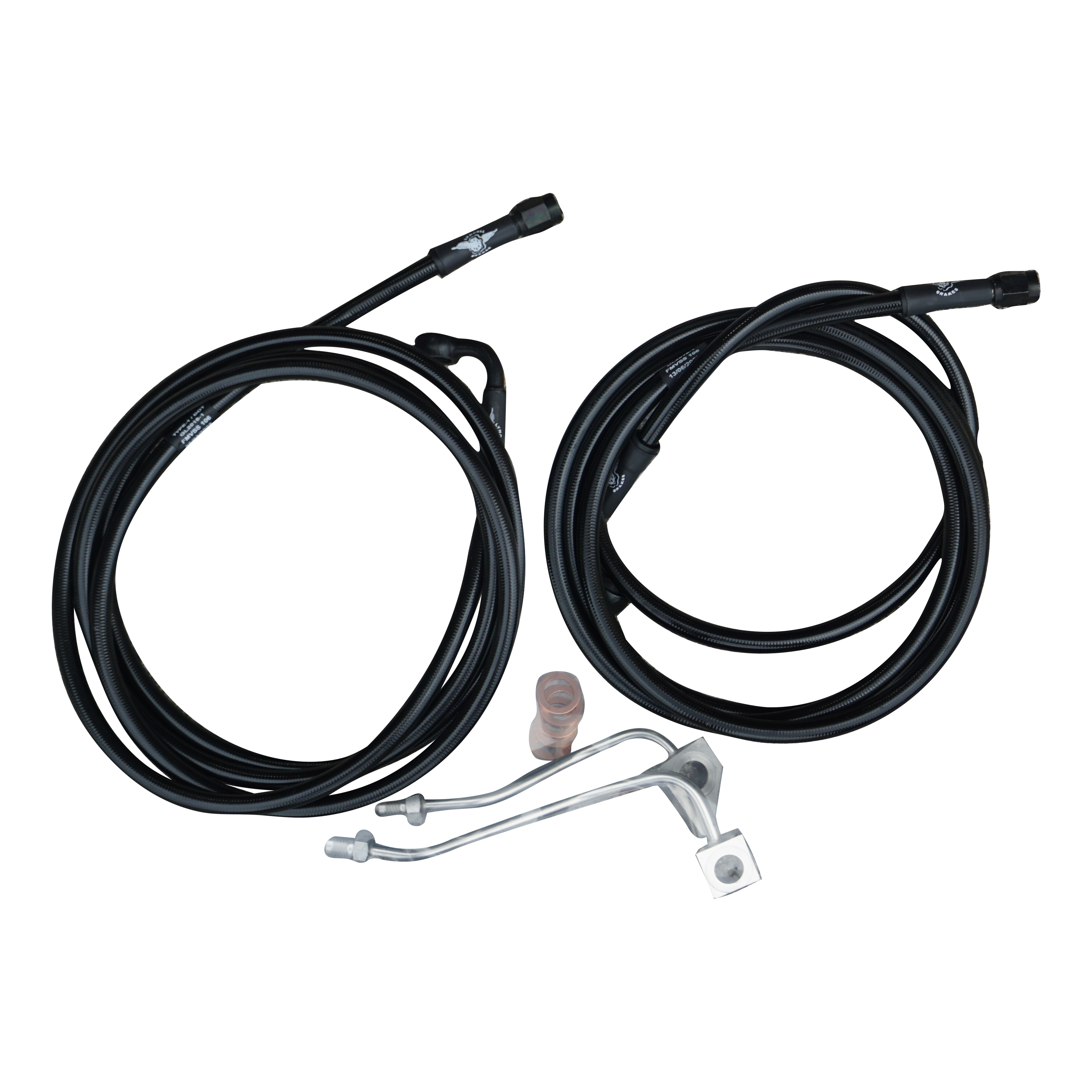 Touring Steel Braided Brake Line Kits for ABS