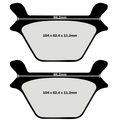 7058 Harley Davidson Brake (Rear)