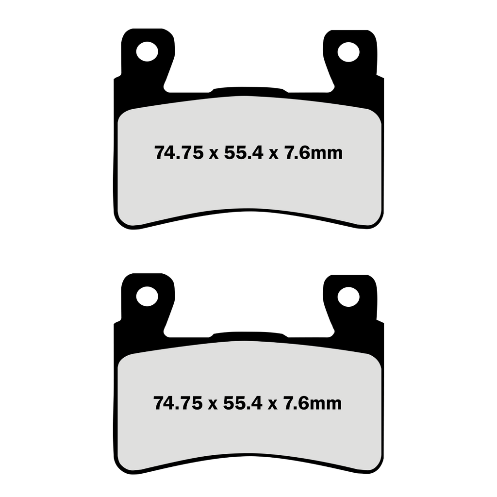 Brake pad for 2015-2019 Softail Breakout, Fat Boy, Heritage, Deluxe, Slim, Street Bob, Low Rider. Fits various models including 114 versions