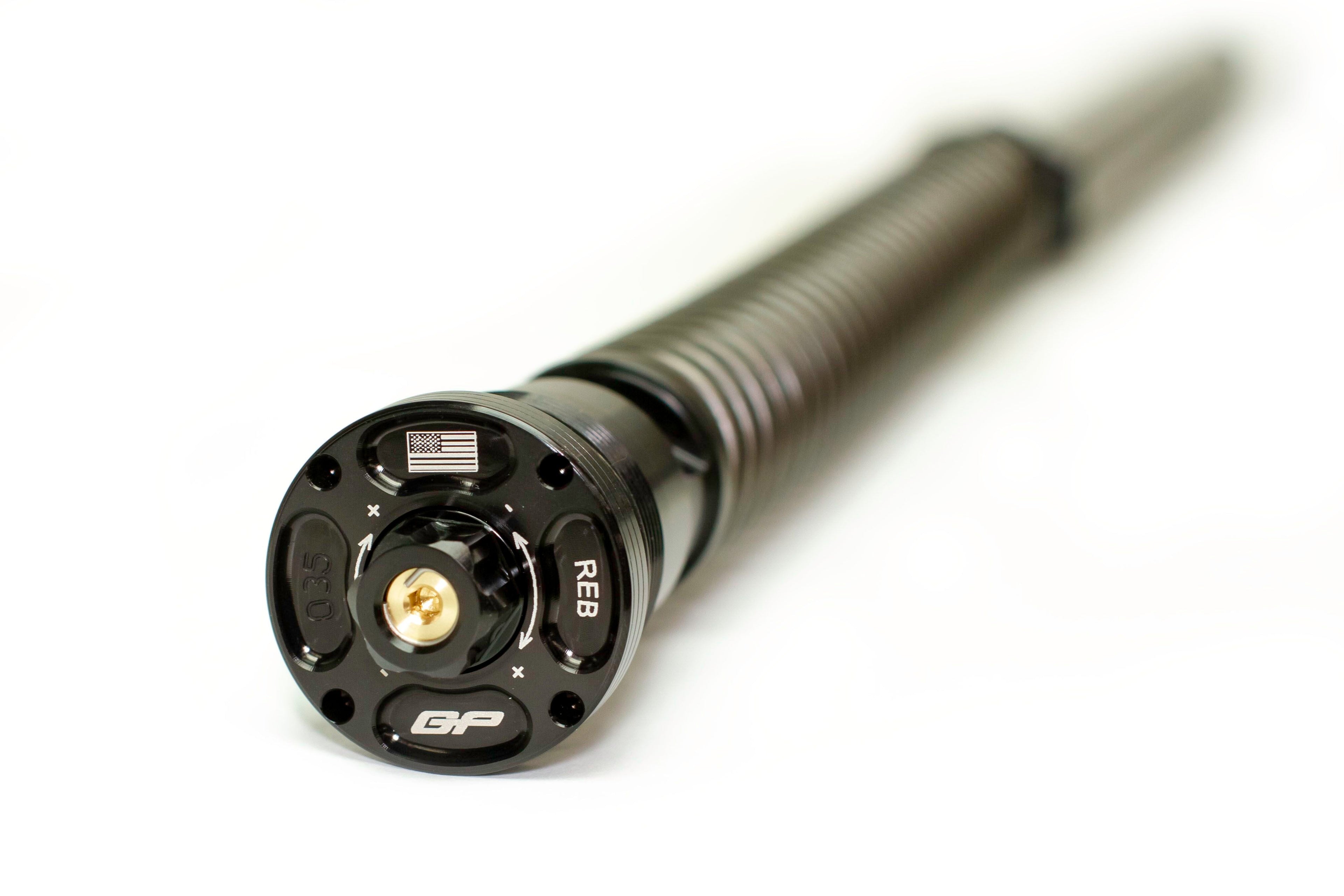 GP Suspension, 20mm Cartridge Kit for HD 39MM Forks 32 INCH FORKS (FXR, FXDL, DYNA (ALL PRE-2006 MODELS), FXDX (99), AND XL MODELS (87-05)